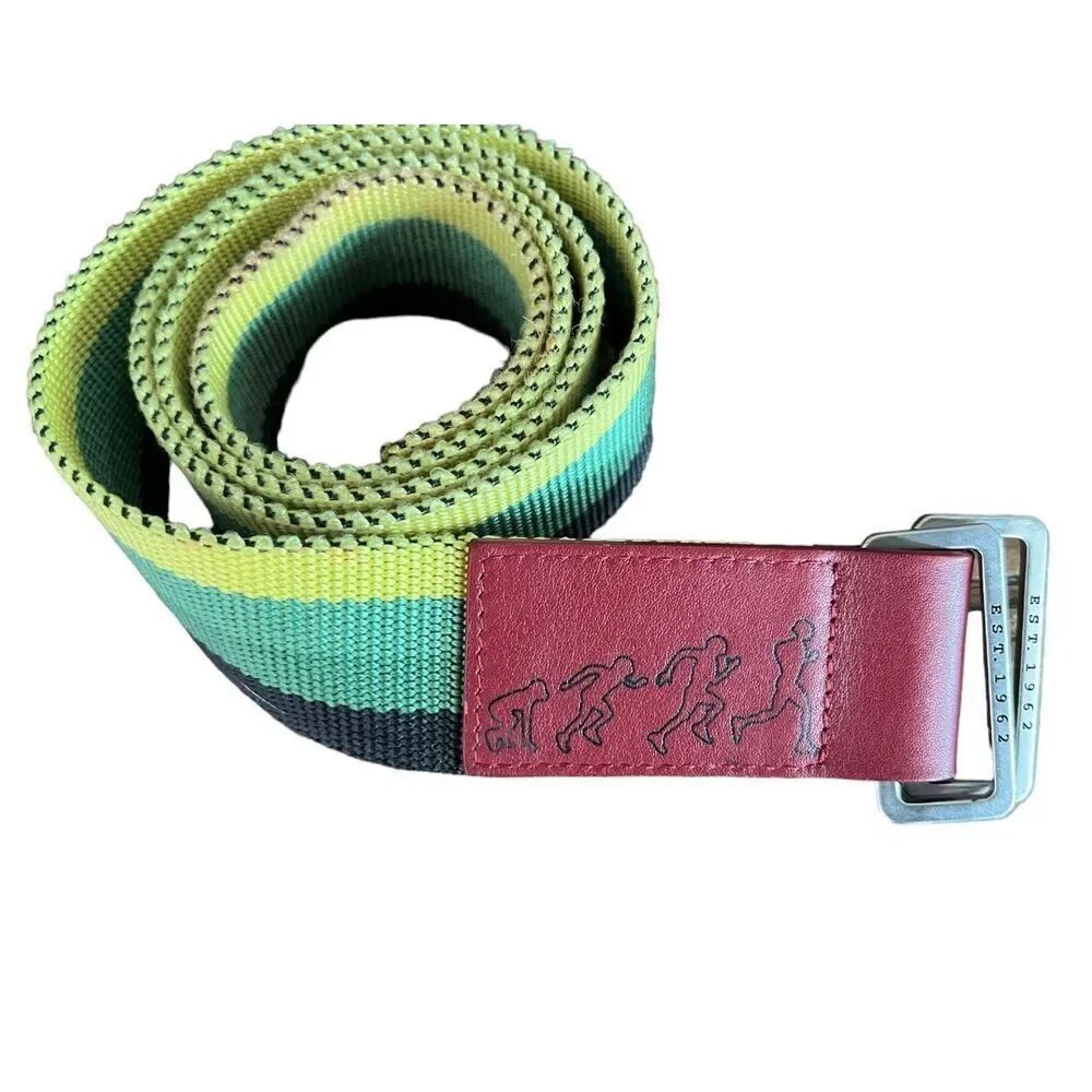 Established 1962 Evolutionāof the Runner Crawl Walk Run Running Web Belt - OS